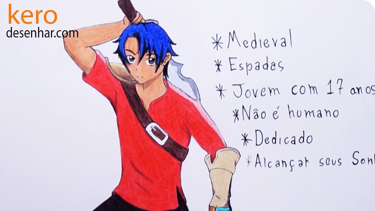 CRIANDO PERSONAGEM DO ZERO | KeroDesenhar