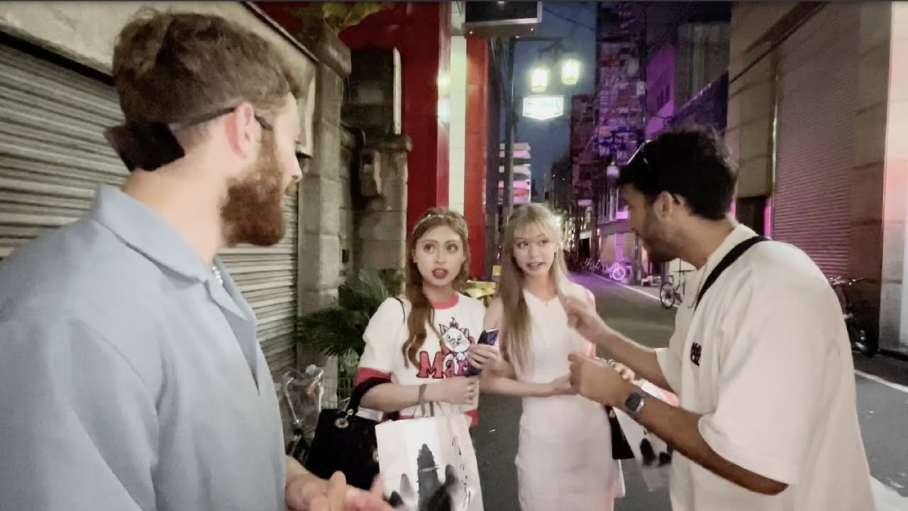 Japan nightlife *while drunk*