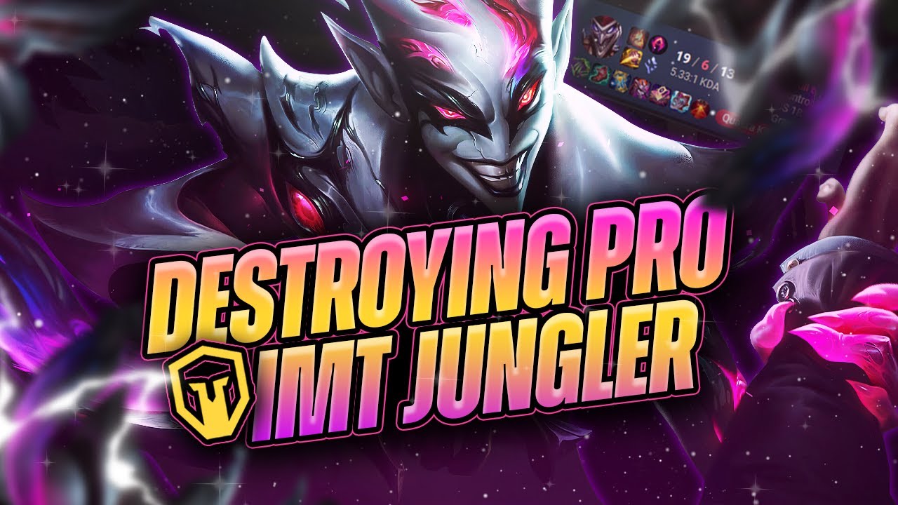 HOW TO DESTROY PRO JUNGLERS WITH AP SHACO - League Of Legends