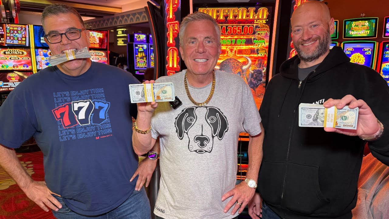 In Buffalo Chasing Big Buffalo Jackpots LIVE