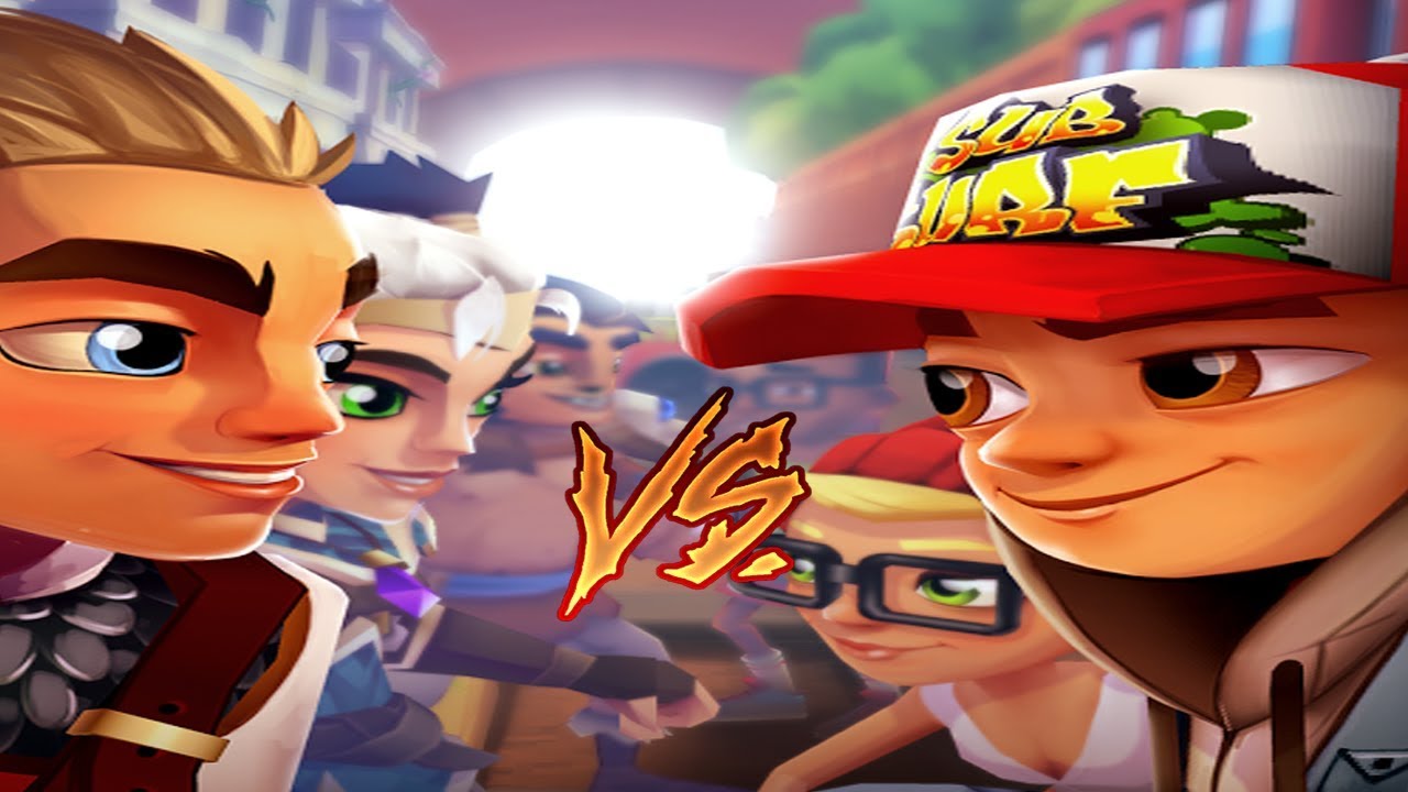 Subway Surfers VS Blades of Brim Gameplay