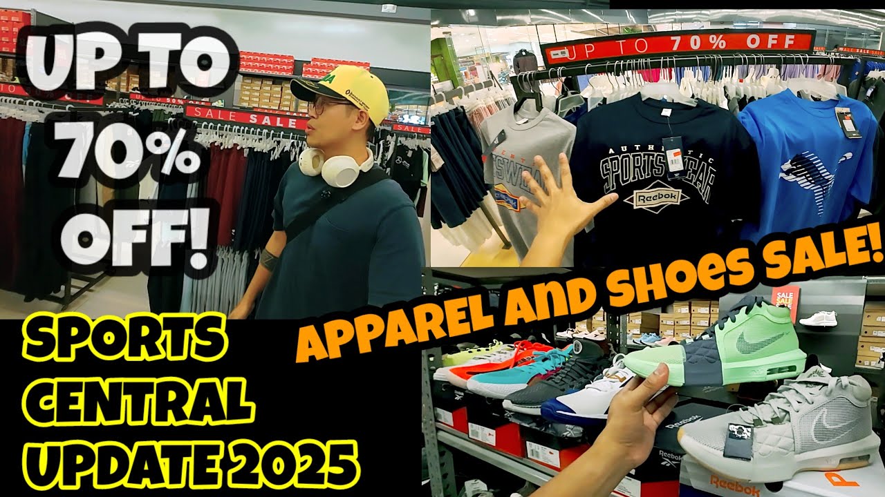 SPORTS CENTRAL SM CHERRY 2025 UPDATE! UP TO 70% OFF NIKE SHOE SHOES 1K SERYE!