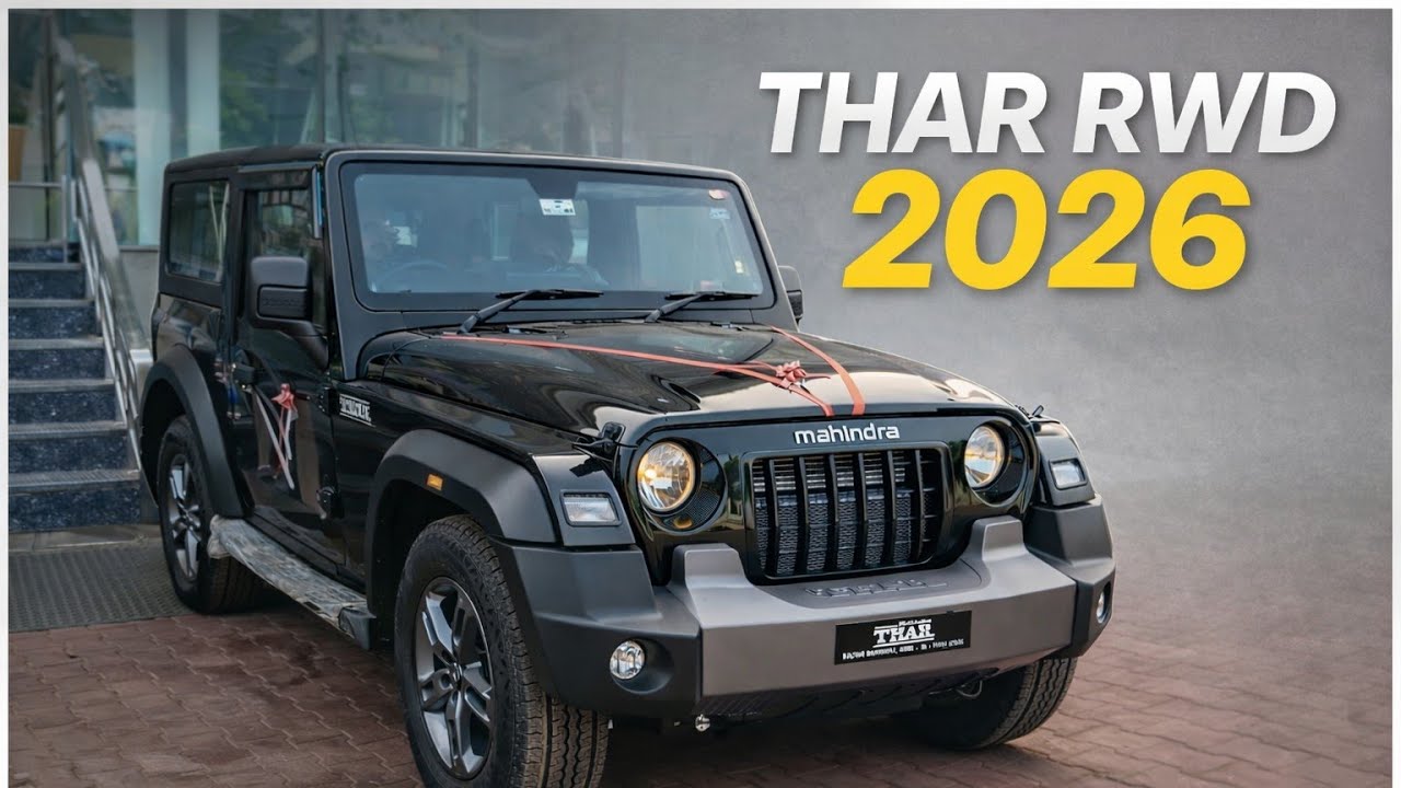Mahindra Thar RWD Diesel – 2026😎 Budget Thar !!!👌