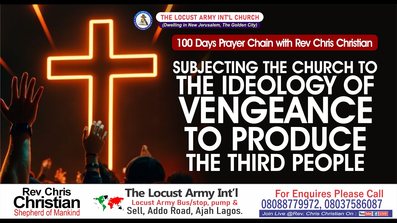 Rev.Chris Christian | Subjecting the Church to the Ideology of Vengeance to Produce the Third People