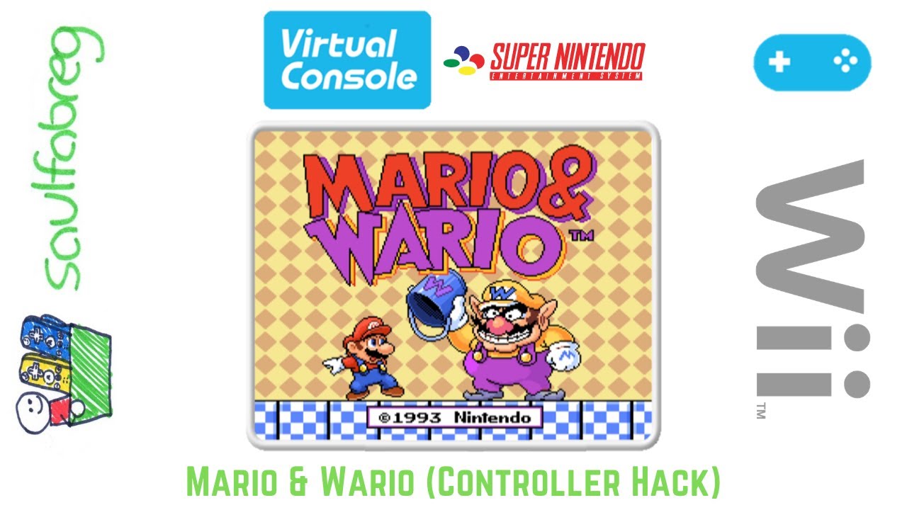 Mario & Wario [Controller Hack by KingMike] (SNES) | Wii VC iNJECT by saulfabreg