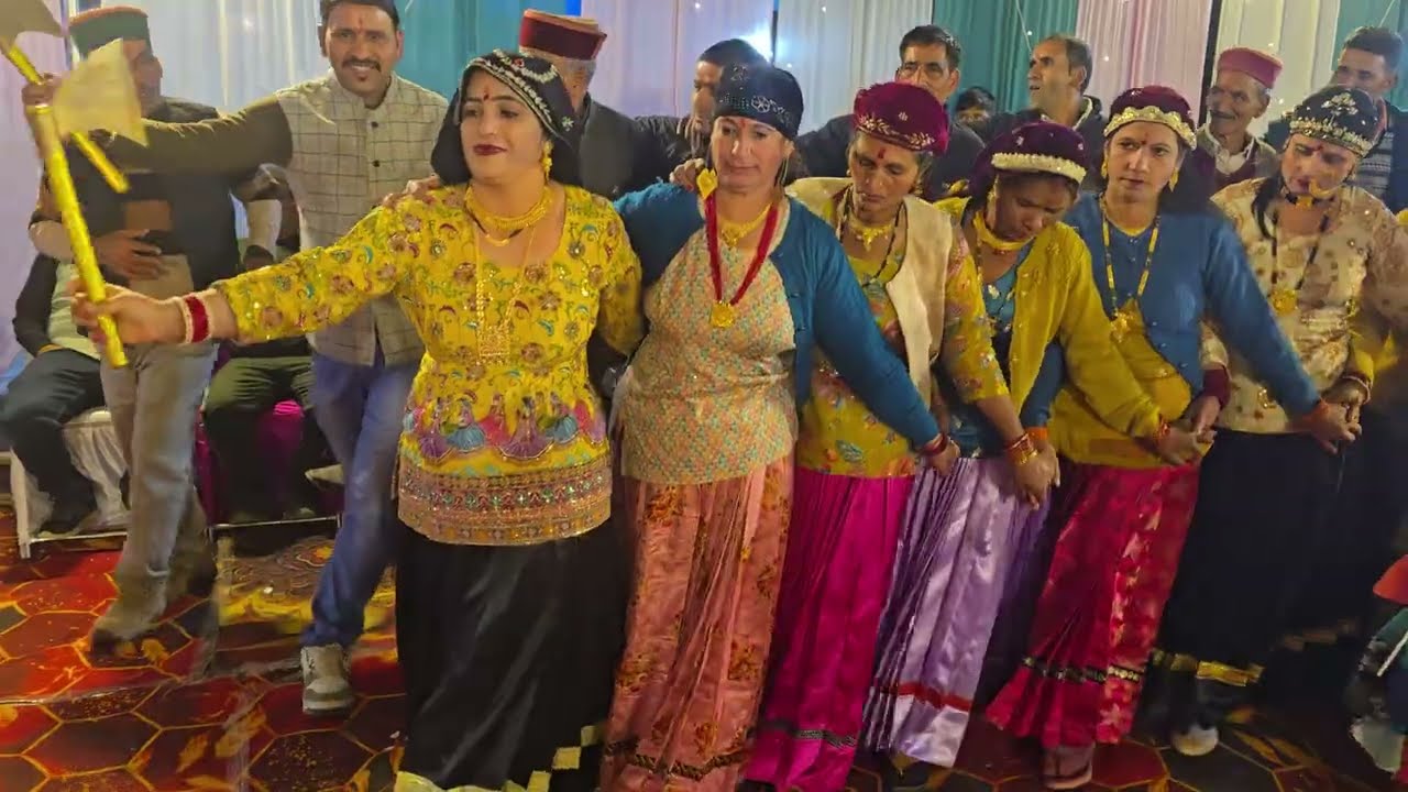 पहाड़ी रासो tandi harul || pahadi Coulter harul || pahadiwedding || pahadi संस्कृति  