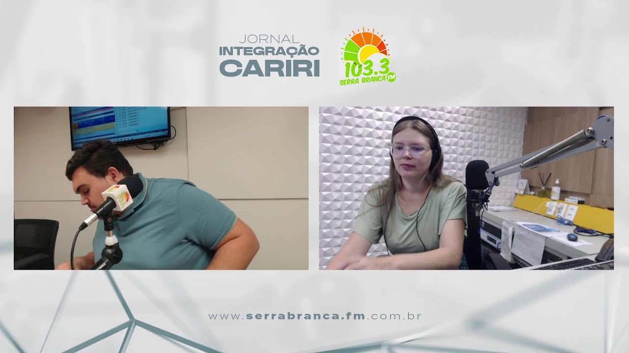 AO VIVO - JORNAL INTEGRAÇÃO CARIRI (SERRA BRANCA FM) 20/01/2026
