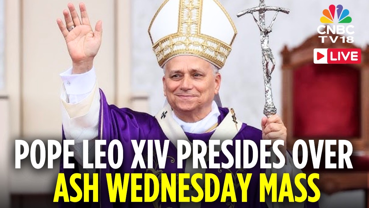 Vatican LIVE: Pope Leo XIV Leads Ash Wednesday Procession and Holy Mass | Lenten Service 2026 | N18G
