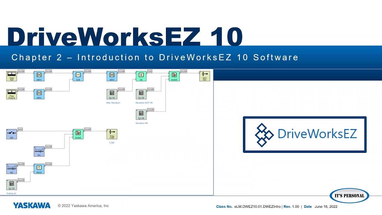 DriveWorksEZ 10 Self-guided - Chapter 2 - DriveWorksEZ Introduction