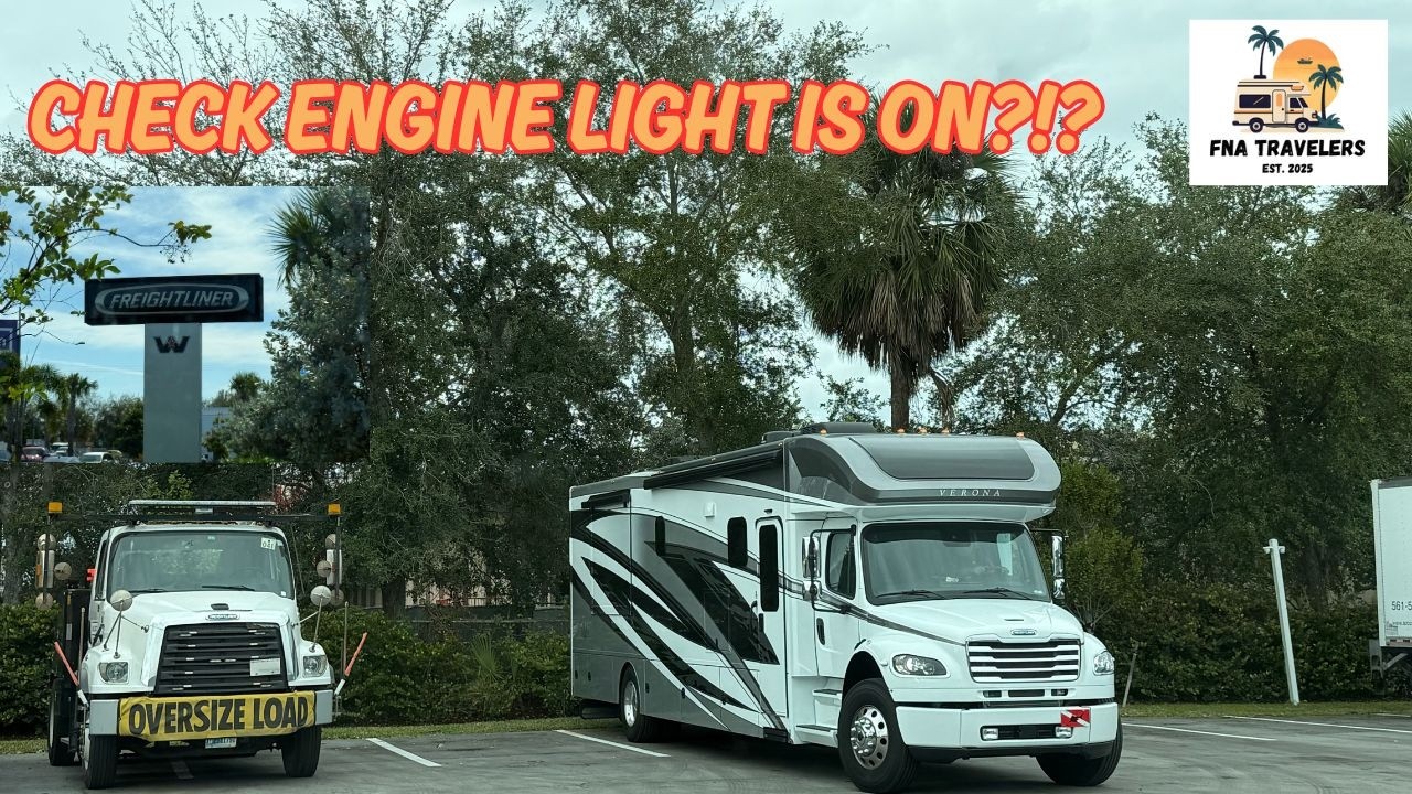 Our Check Engine Light Came On?!?  FNA Travelers Episode 9