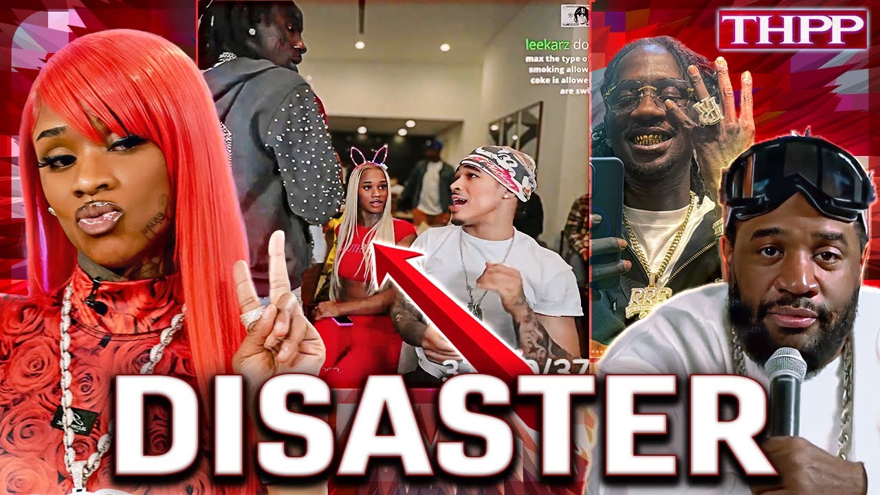 Sexyy Red and STRUGGLE Rappers TURN UP Mad Disrespectful at Famous Livestreamer's House!