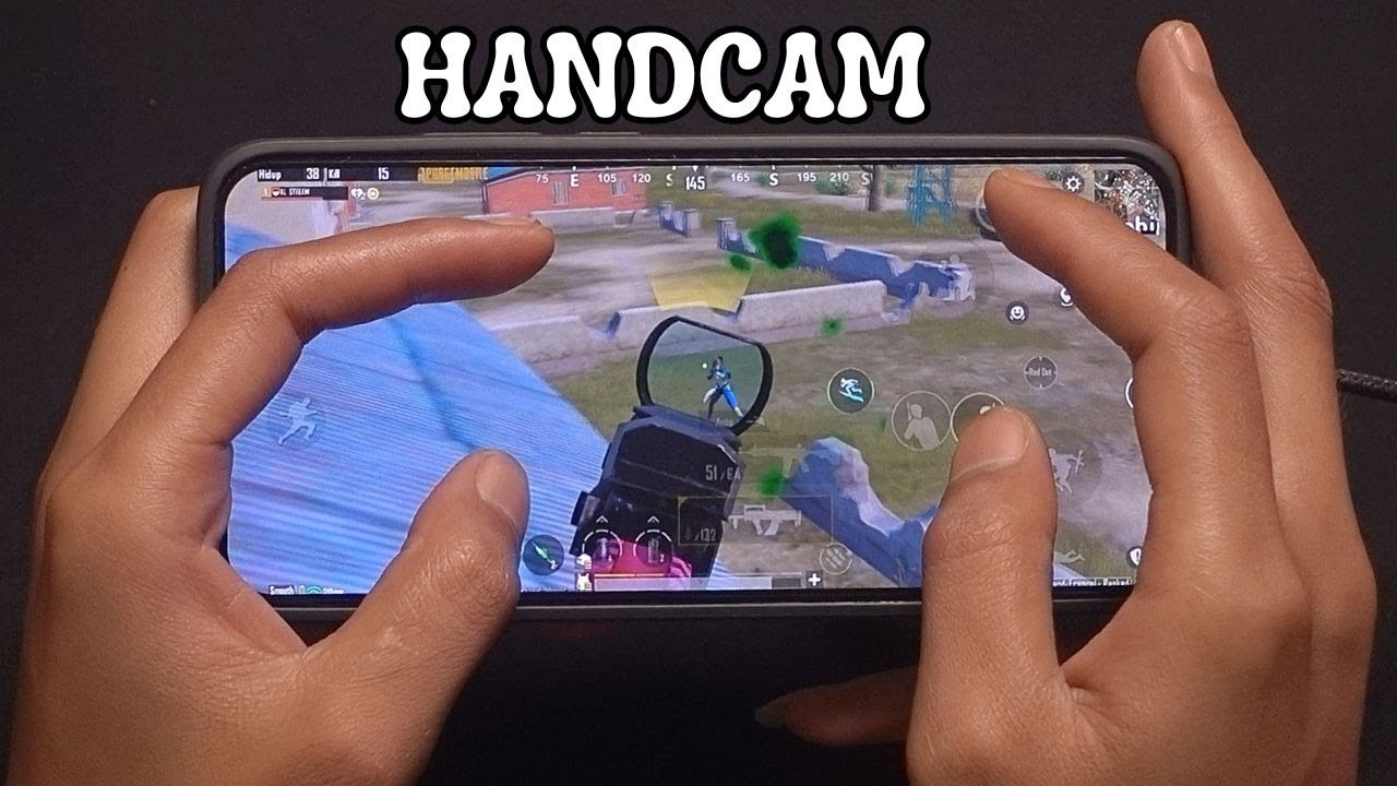 Test Poco F7 PUBG Handcam