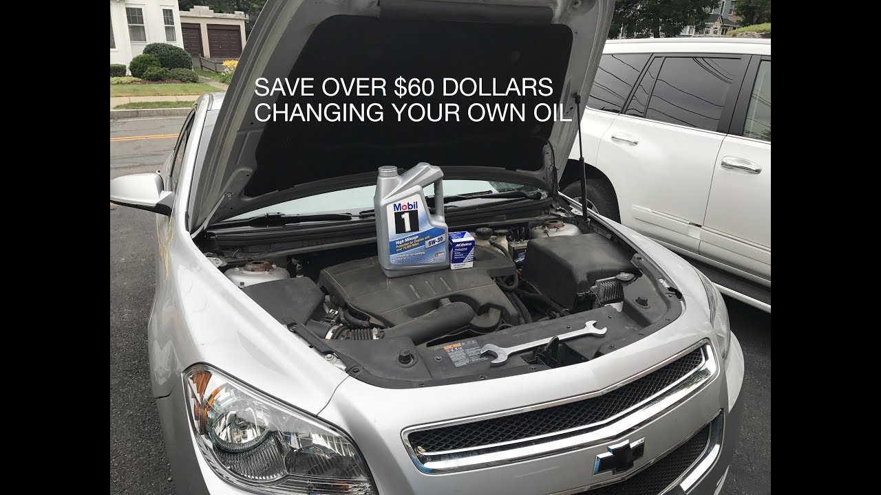 DIY Chevy Malibu 2011 2.4l Oil Change