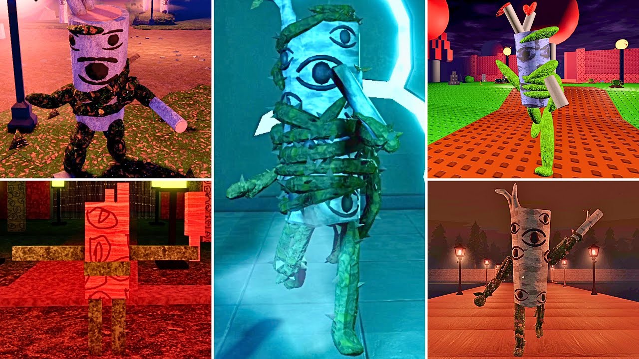 Roblox DOORS - Seek Chase VS Different Eyestalk Chase