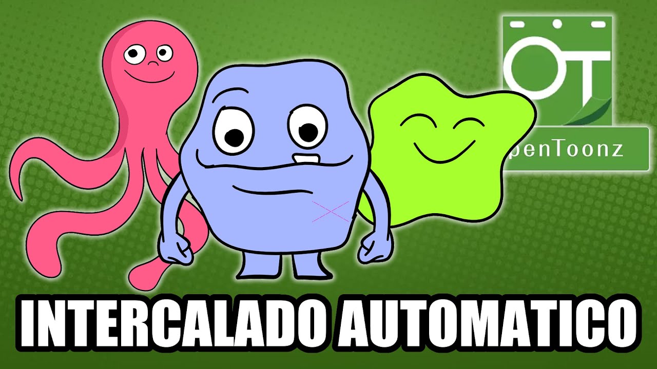 COMO HACER UN INTERCALADO O INBETWEEN AUTOMATICO  - TUTORIAL 24 - OPENTOONZ 1.7 2024