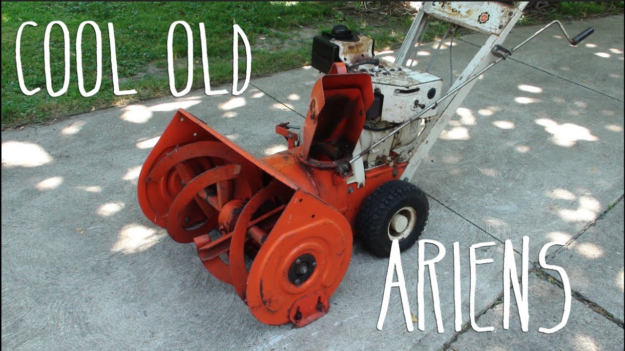 Vintage Ariens 624 Trac-Team Snowblower | Walk around and start up