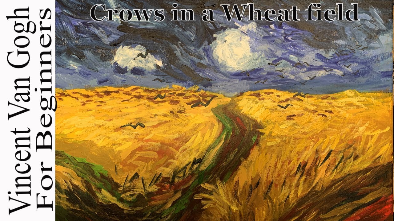 Paint like Van Gogh Acrylic painting for beginners clive5art
