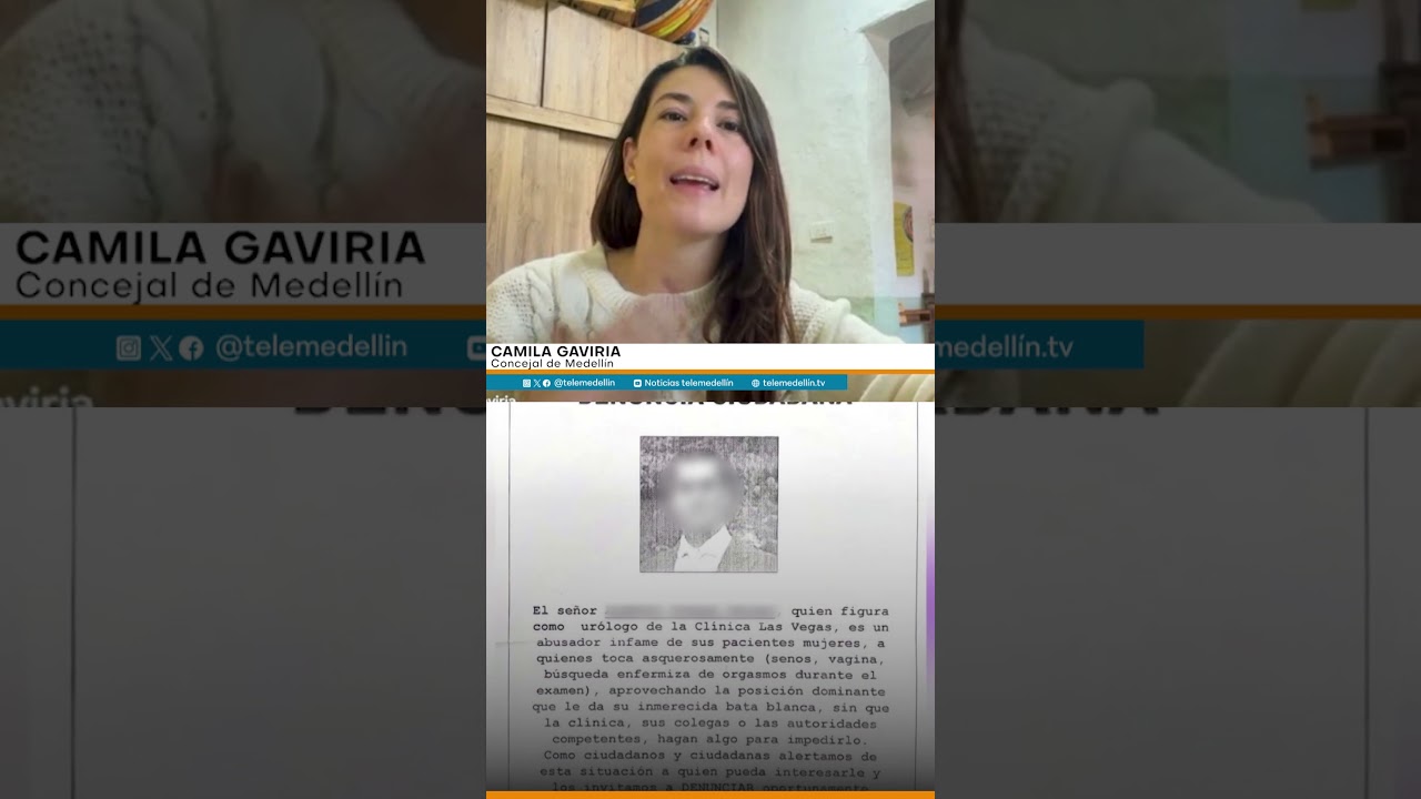 Denuncian a urólogo en Medellín por presuntas agresiones sexuales contra 18 mujeres