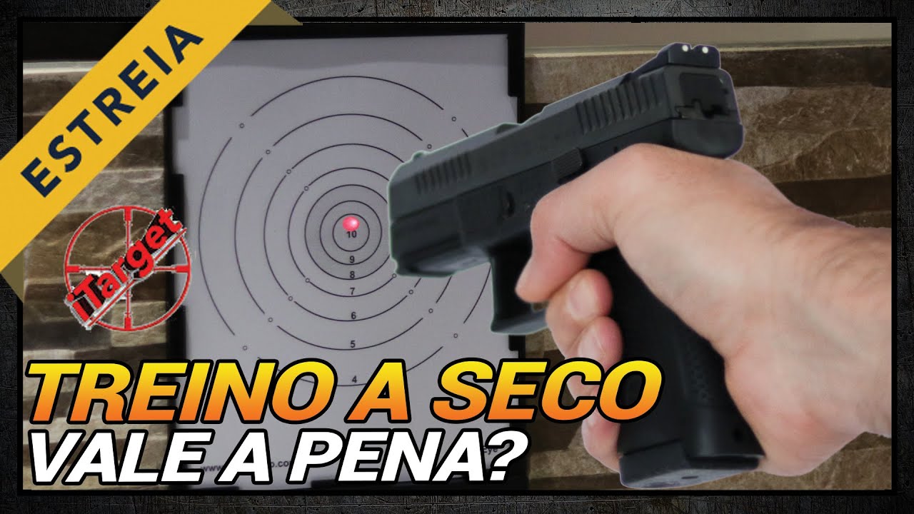 TREINO A SECO | iTARGET | COMO TREINAR EM CASA | MUNIÇÃO A LASER | LADO R