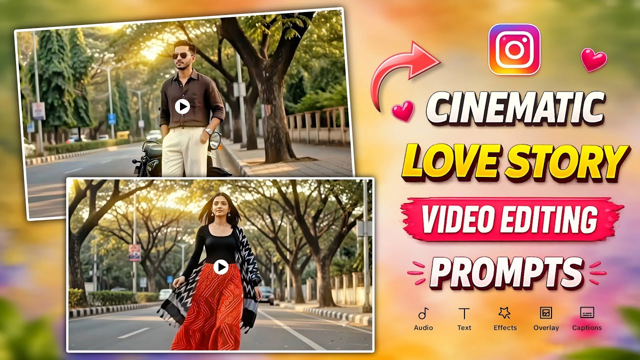 Trending love story ai video kaise banaen | Cinematic love ai video editing | Couple video editing