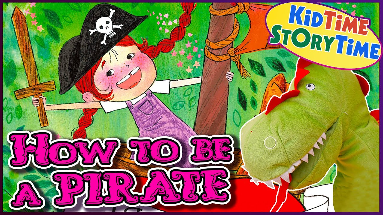 HOW TO BE A PIRATE 🏴‍☠️ Pirate Kids Book read aloud