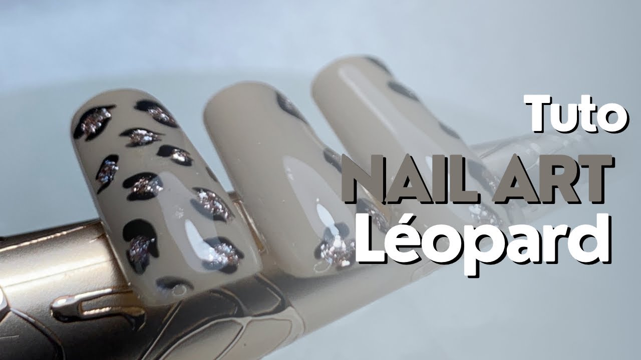 Nail art léopard facile 🐆