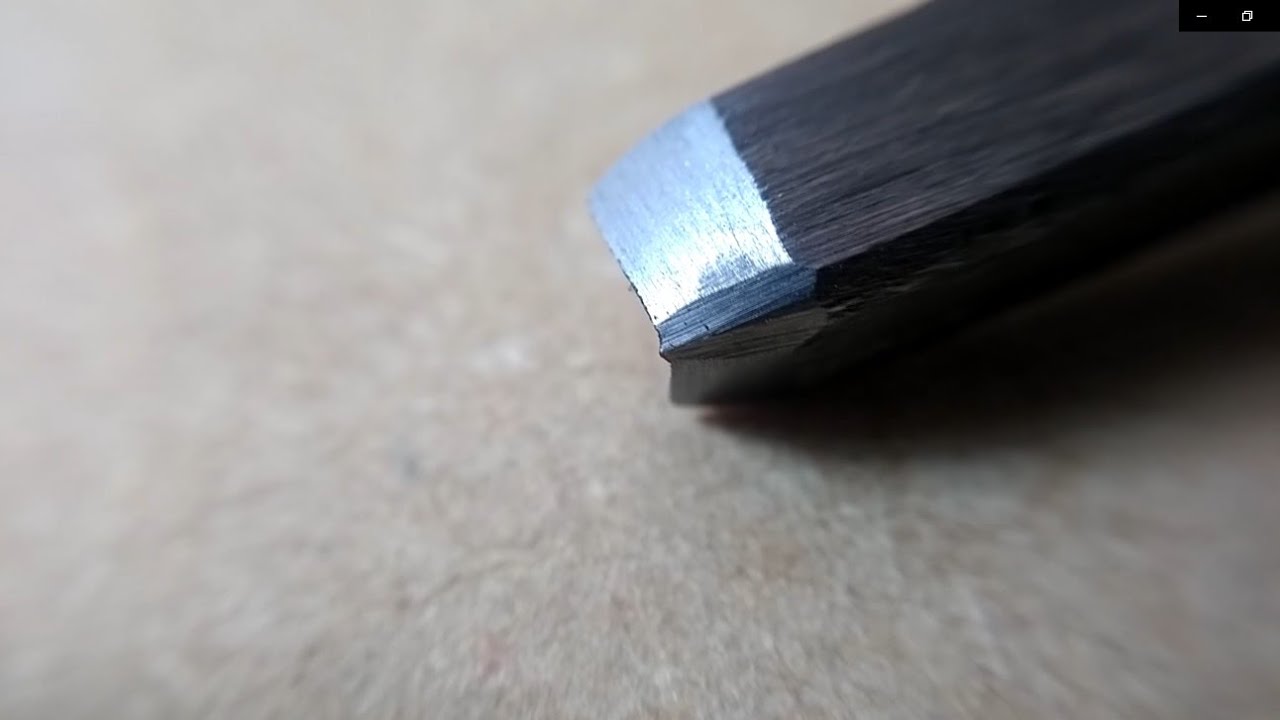 Afiação de ferramentas para xilogravura Parte II -  Goivas 