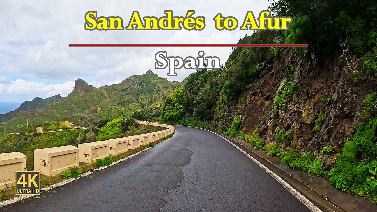 San Andr&eacute;s to Afur via Anaga Rural Park | Scenic Road Trip In Stunning 4K | POV Driving