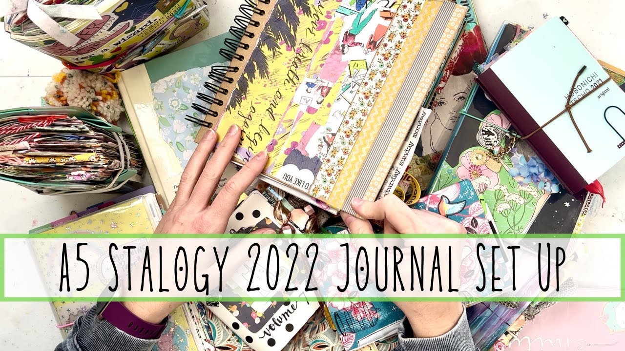 How to Find a Journal that Inspires you to Create + Keep Memories | 2022 A5 Half-Year Stalogy Set Up