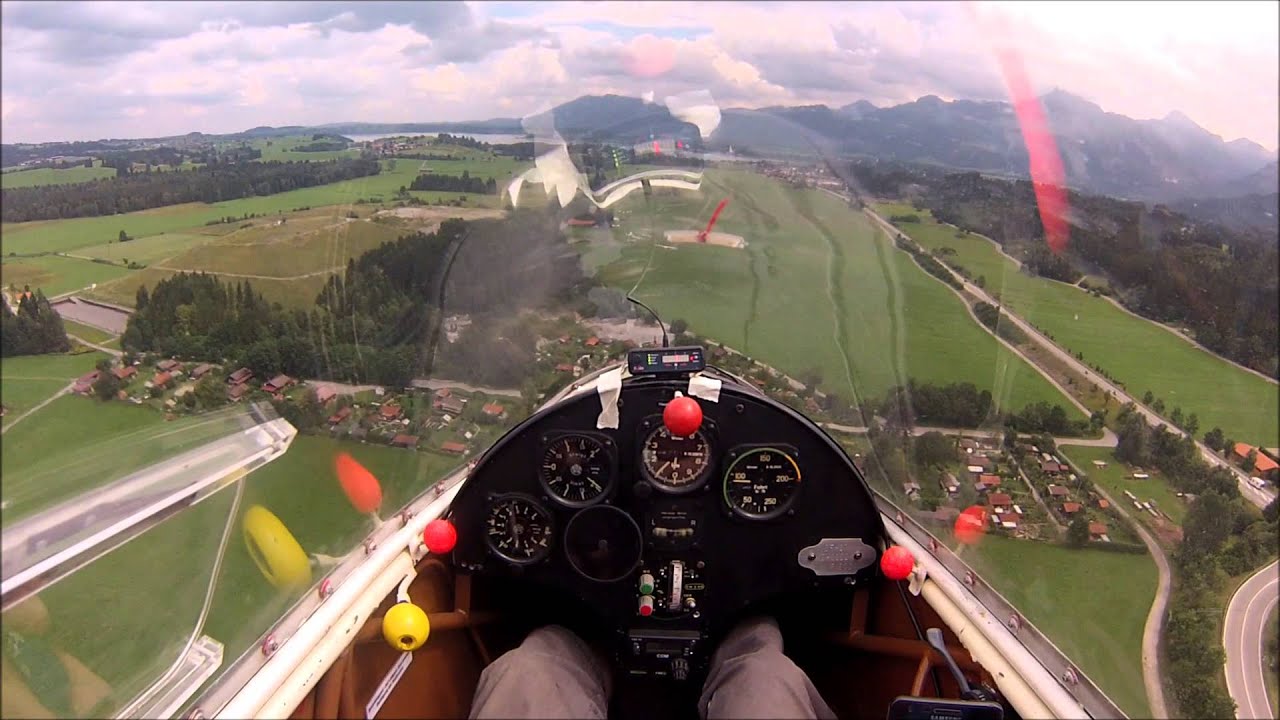 SF-27A - D-3222 -- Landung in Füssen