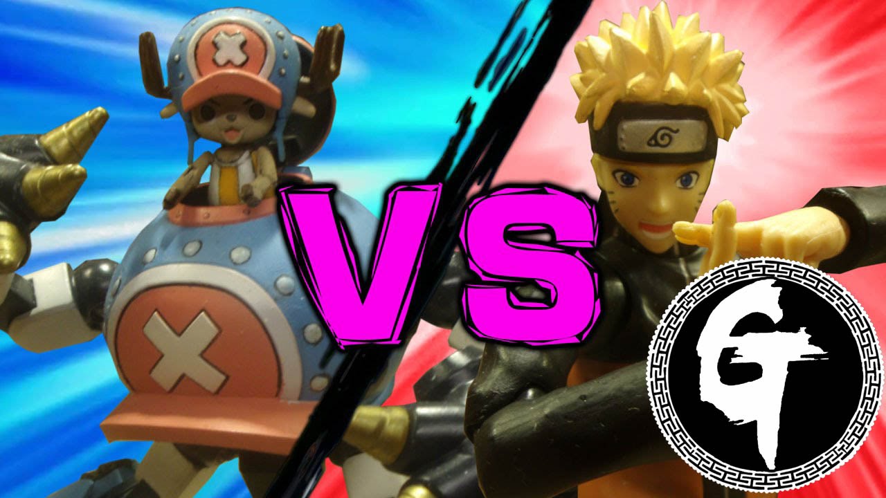 Tony Tony Chopper VS Naruto Stop Motionトニートニー・チョッパー VS うずまきナルト 火影忍者&海賊王-喬巴 VS 漩渦鳴人