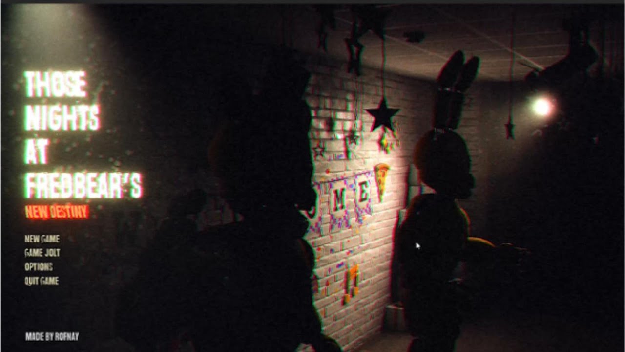 Dos imbeciles se pasan: Those Nights At Fredbear's 2