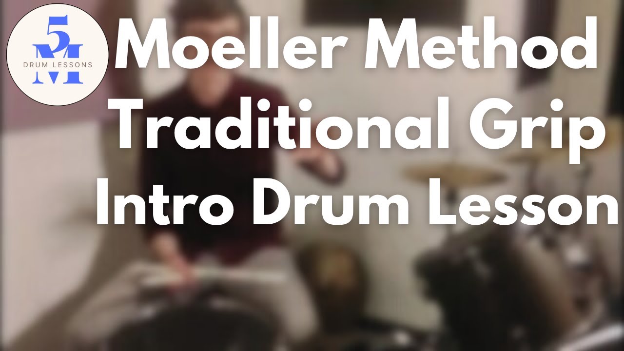 Moeller Method Traditional Grip Drum Lesson