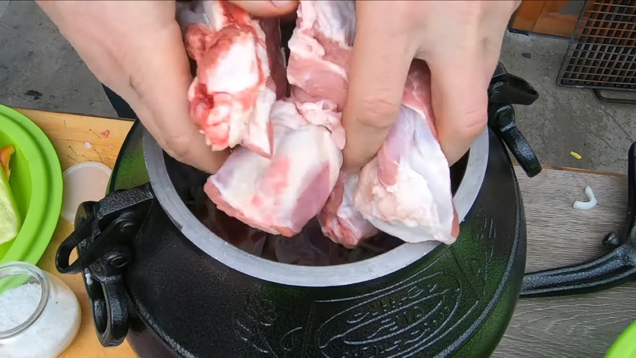МЯСО КОТОРОЕ ТАЕТ ВО РТУ.ГОВЯДИНА В АФГАНСКОМ КАЗАНЕ