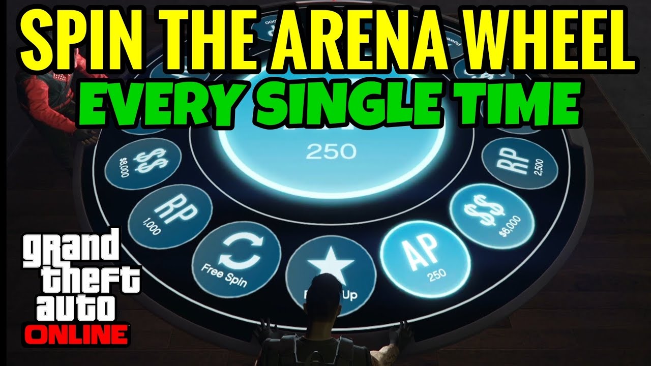 GTA Online - How I Spin the Arena Wheel Every Time