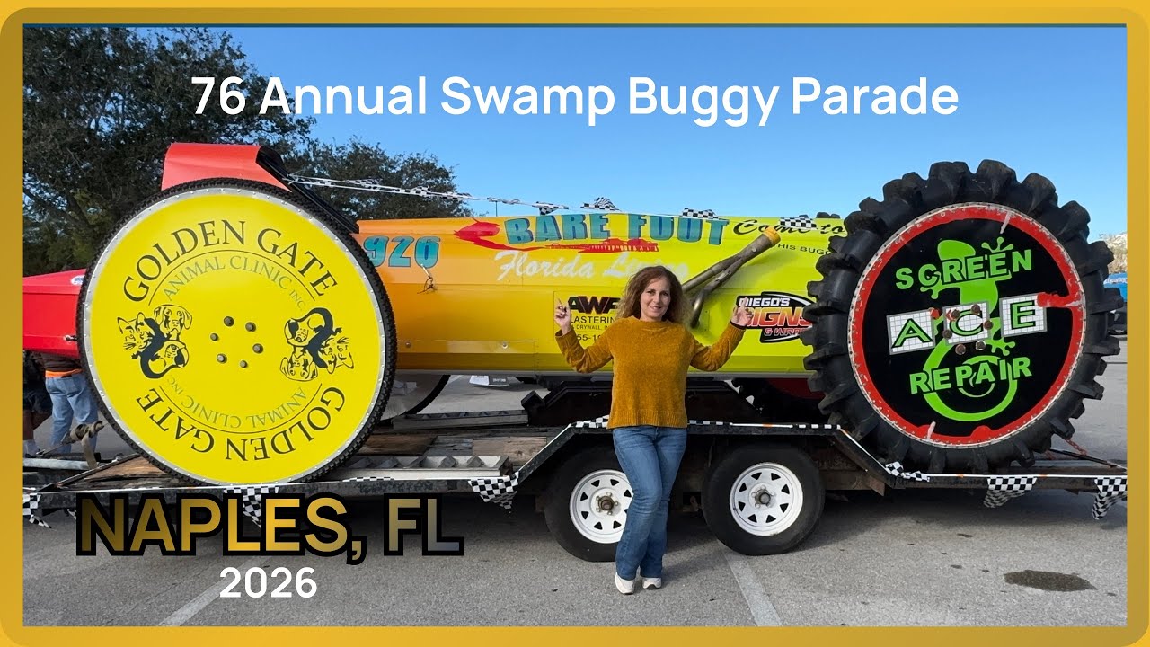 Naples, Florida Swamp Buggy Parade 2026 | Giant Vehicles & Community Celebration