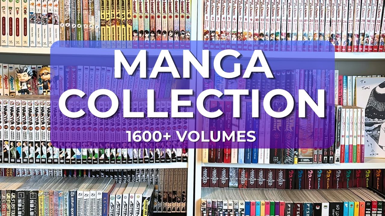 2025 Manga Collection Tour | 1600+ Volumes