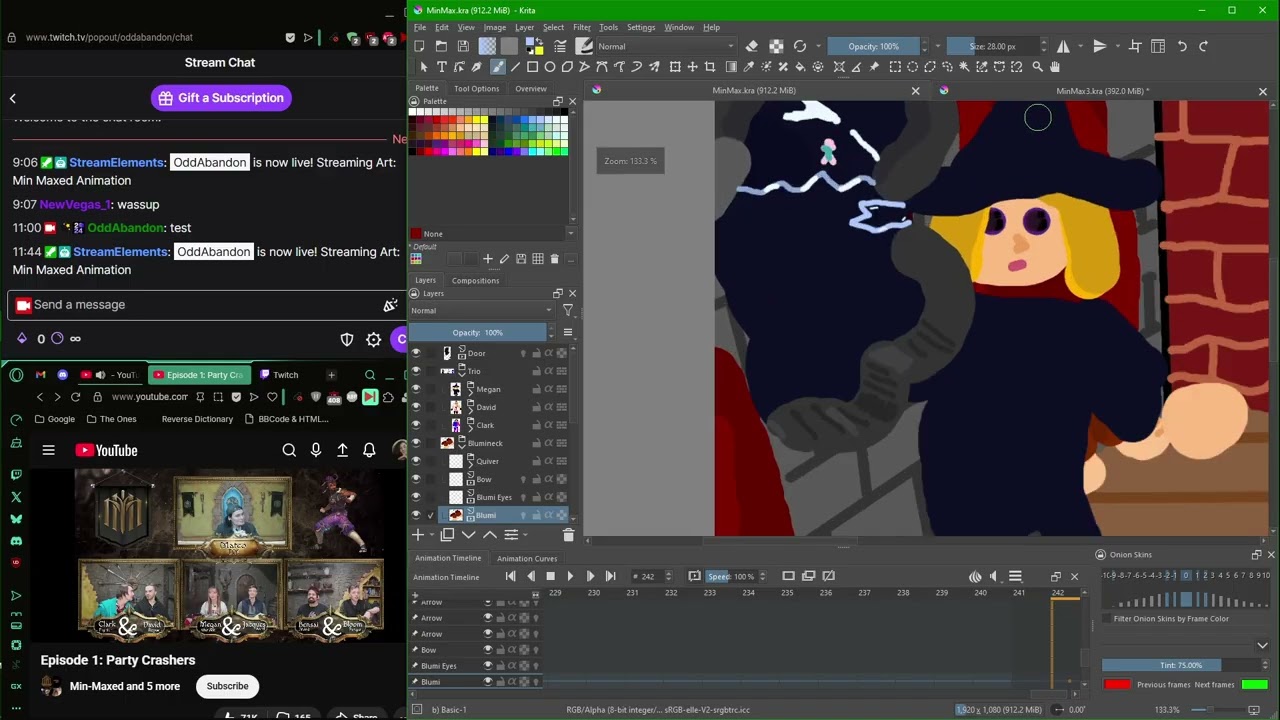 MinMaxed Animating 10