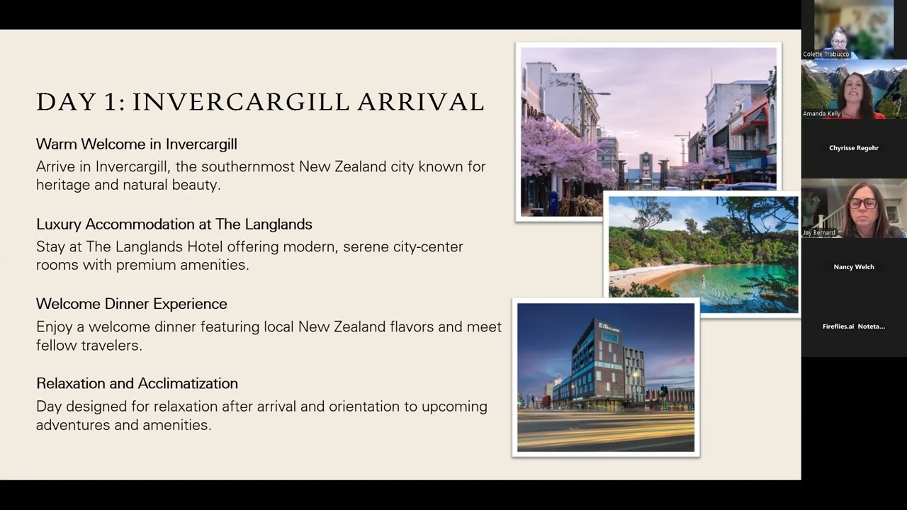 South Island New Zealand small group tour