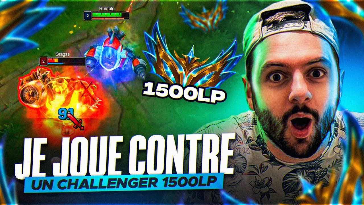 Je JOUE CONTRE UN CHALLENGER 1500 LP ( Je le mets en SLIP )