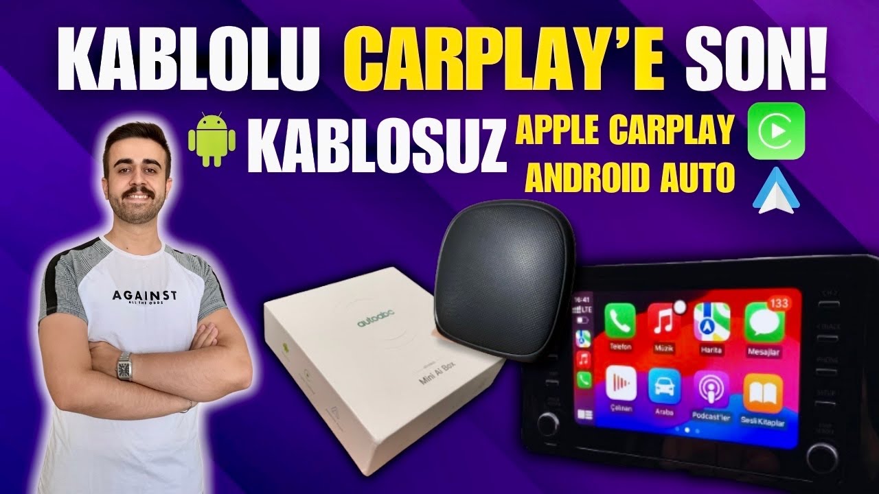 ПРОВОДНАЯ CARPLAY СТАЛА БЕСПРОВОДНОЙ APPLE CARPLAY! «МИНИ-АЙ БОКС»