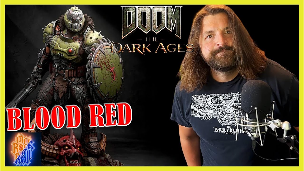 Мне нужно сыграть в эту игру!! | Blood Red - DOOM: The Dark Ages (OST) ОФИЦИАЛЬНЫЙ | РЕАКЦИЯ