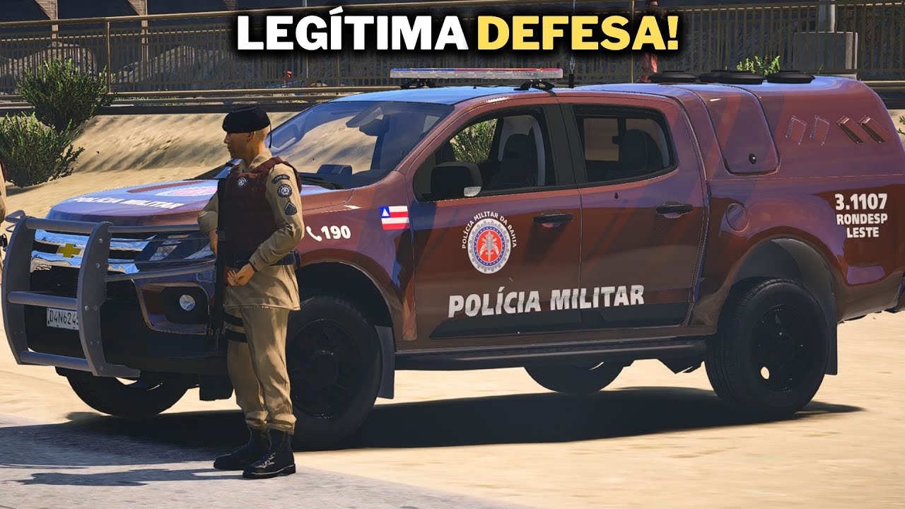 RONDESP NOVO PADRÃO | REAGIU A ABORDAGEM E OLHA NO QUE DEU | PMBA - GTA 5 POLICIA