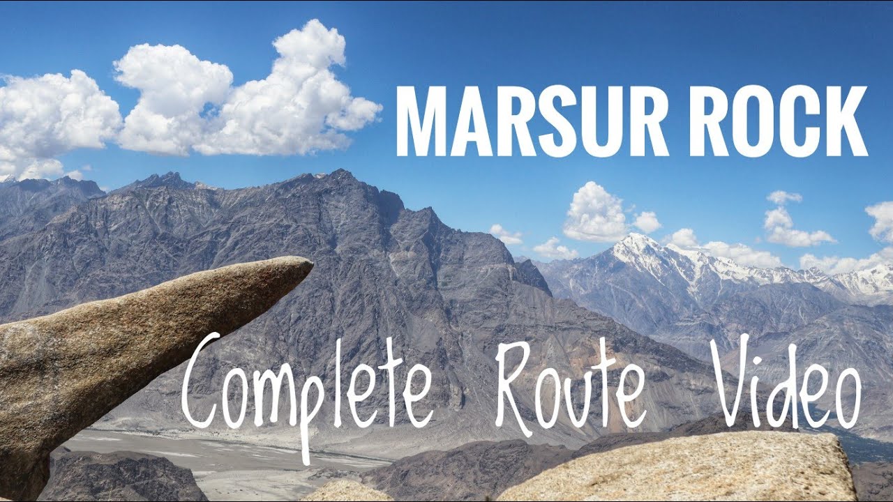 Marsur Rock Skardu | Trolltunga of Pakistan 🇵🇰 | Hidden Gem in Hussainabad | Waqar Travel Addict