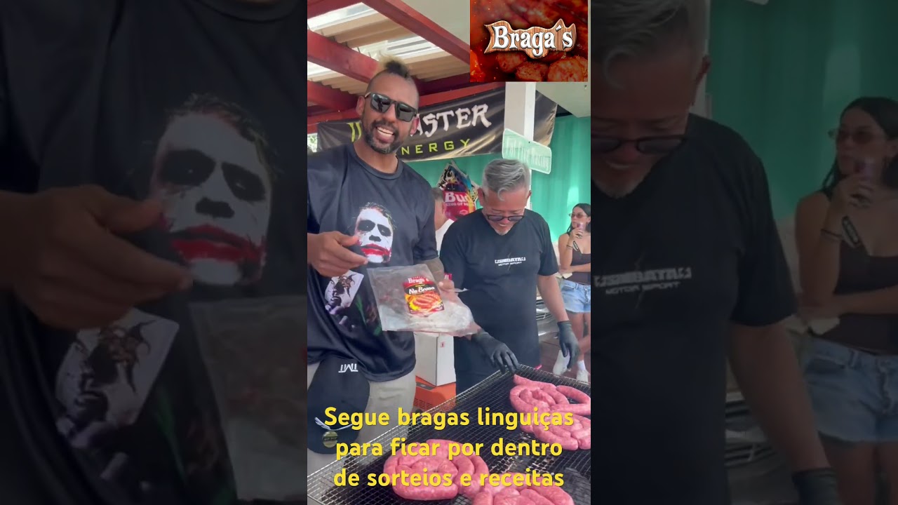 #lingui&ccedil;a #sabordobrasil #lingui&ccedil;asbragas #churrasco #eventodecarros #carrosjaponeses #patrocinio