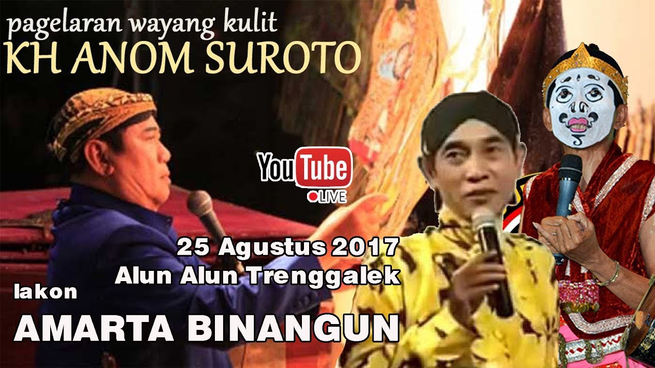 #FULL(reupload) Wayang kulit bersama ki Anom Suroto feat Topan & Gareng
