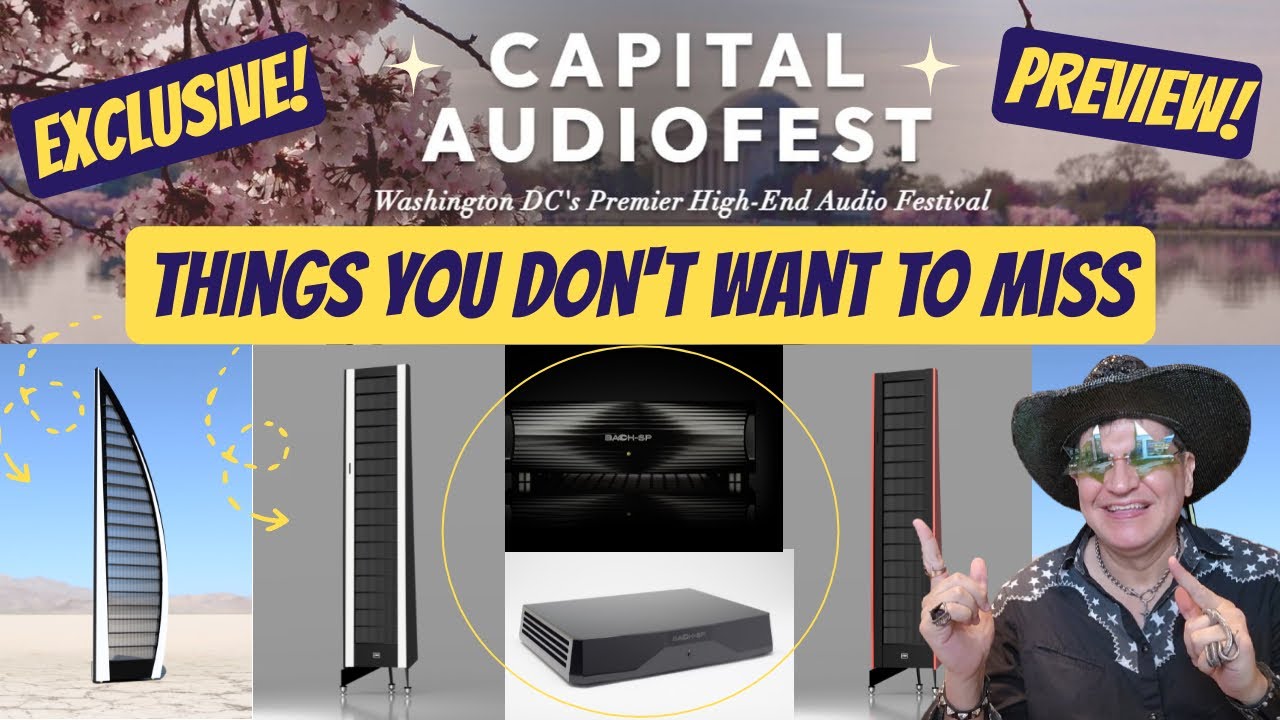A Sneak Peek Inside Capital Audiofest 2024 - Including Exclusive First Look at Popori Electrostatics