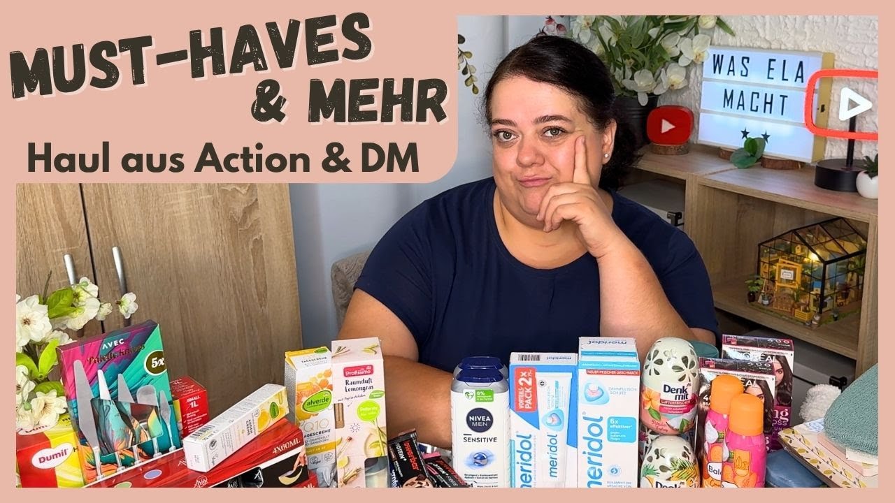 Unbedingt kaufen! 🤩 Haul mit Must-Haves aus Action & DM für dein Zuhause
