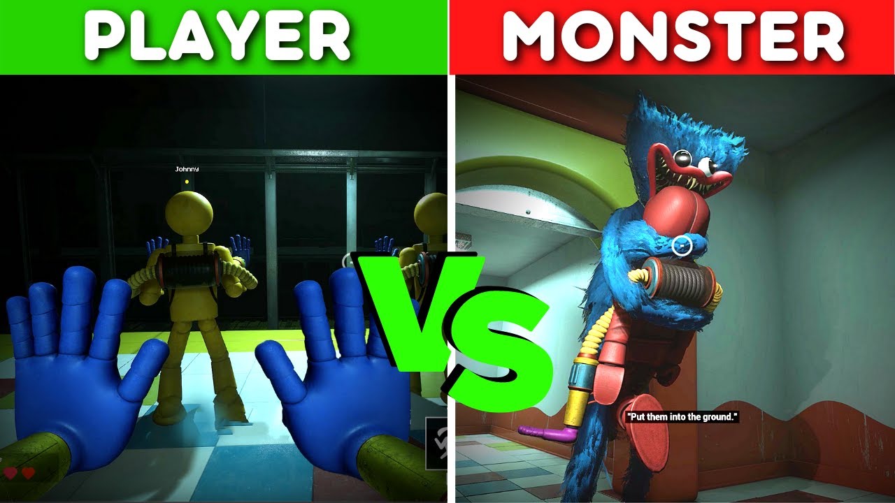Project: Playtime - Official Player Tutorial VS Monster Tutorial Gameplay Comparison