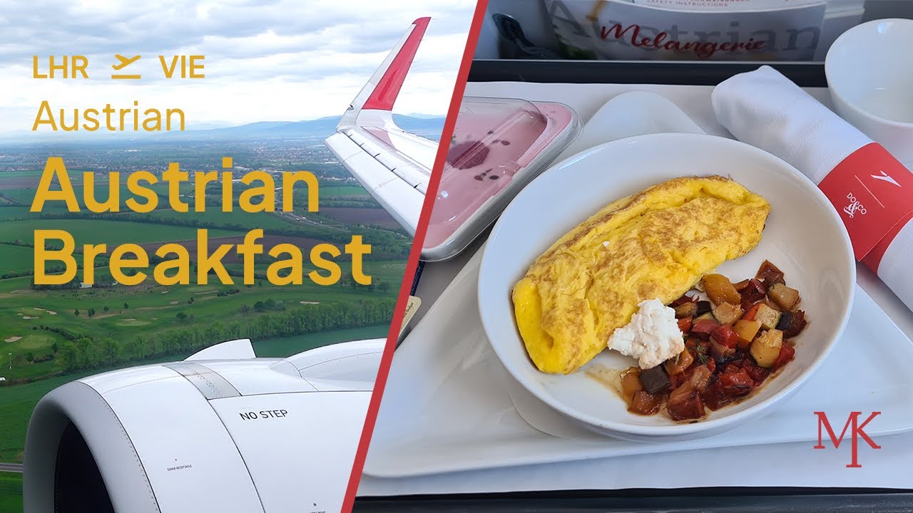 Austrian Airlines Business Class | London to Vienna